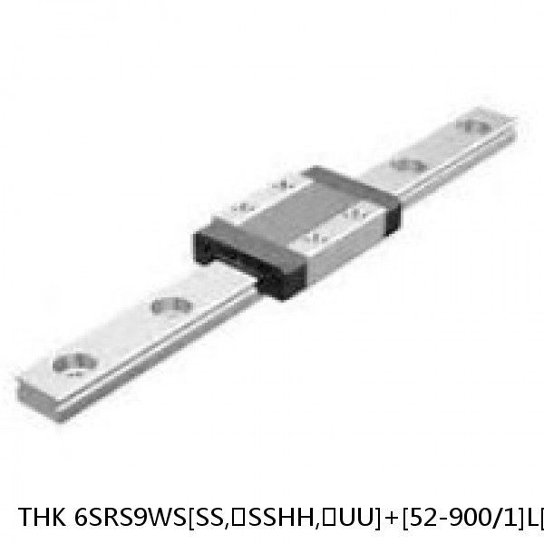 6SRS9WS[SS,​SSHH,​UU]+[52-900/1]L[H,​P]M THK Miniature Linear Guide Caged Ball SRS Series