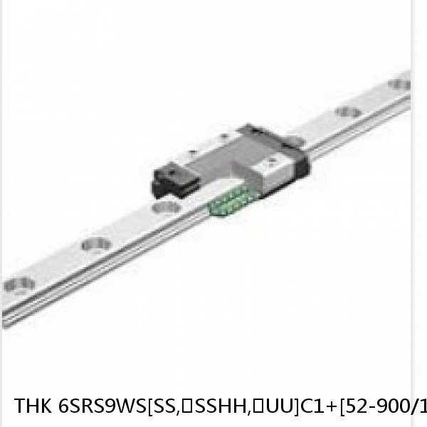 6SRS9WS[SS,​SSHH,​UU]C1+[52-900/1]L[H,​P]M THK Miniature Linear Guide Caged Ball SRS Series