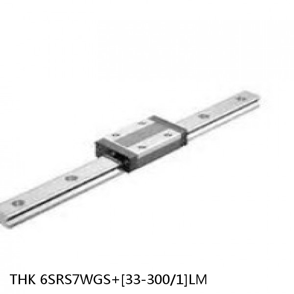6SRS7WGS+[33-300/1]LM THK Miniature Linear Guide Full Ball SRS-G Accuracy and Preload Selectable