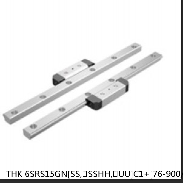 6SRS15GN[SS,​SSHH,​UU]C1+[76-900/1]LM THK Miniature Linear Guide Full Ball SRS-G Accuracy and Preload Selectable