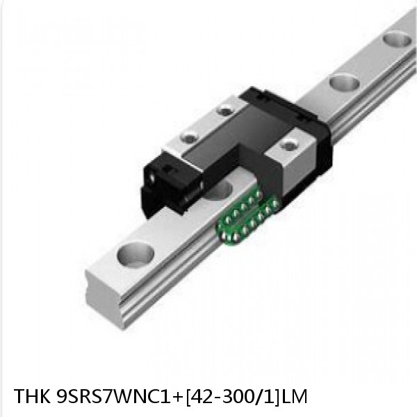 9SRS7WNC1+[42-300/1]LM THK Miniature Linear Guide Caged Ball SRS Series