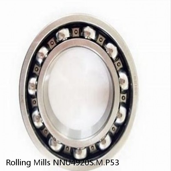 NNU4920S.M.P53 Rolling Mills Sealed spherical roller bearings continuous casting plants