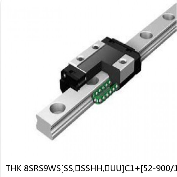 8SRS9WS[SS,​SSHH,​UU]C1+[52-900/1]LM THK Miniature Linear Guide Caged Ball SRS Series