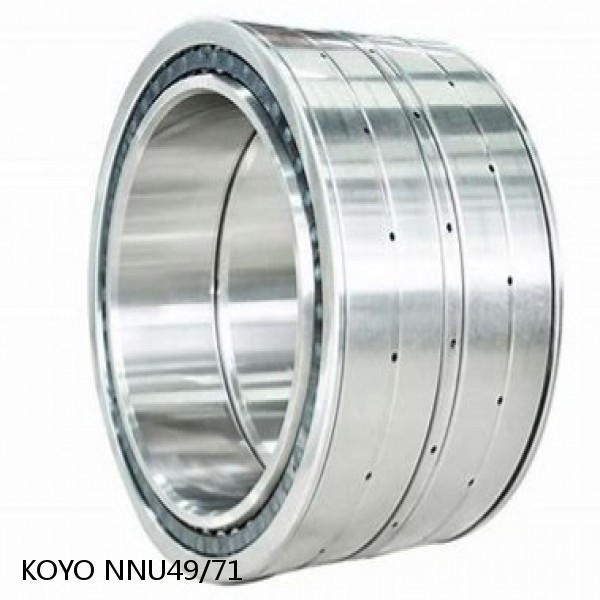 NNU49/71 KOYO Double-row cylindrical roller bearings