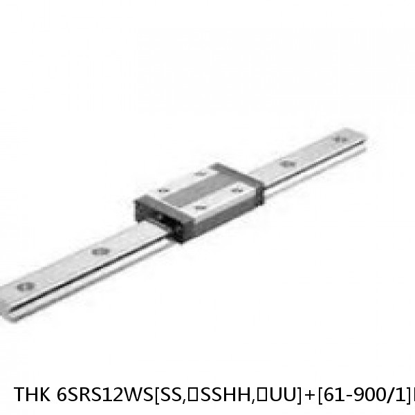 6SRS12WS[SS,​SSHH,​UU]+[61-900/1]LM THK Miniature Linear Guide Caged Ball SRS Series