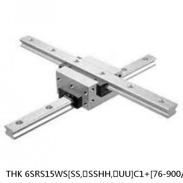 6SRS15WS[SS,​SSHH,​UU]C1+[76-900/1]LM THK Miniature Linear Guide Caged Ball SRS Series