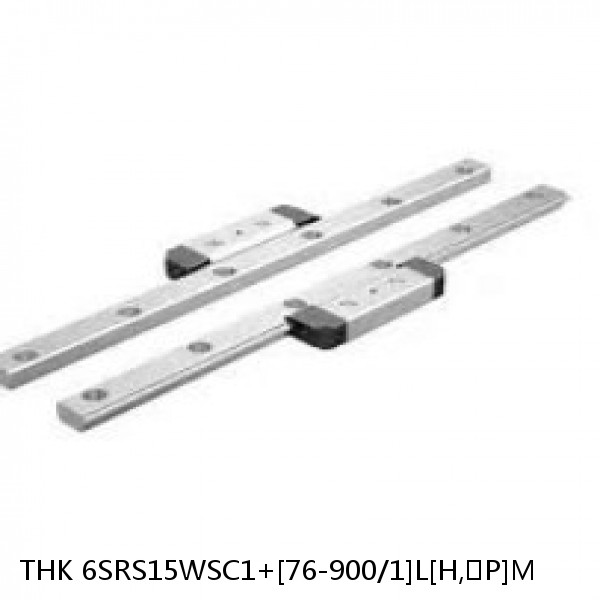 6SRS15WSC1+[76-900/1]L[H,​P]M THK Miniature Linear Guide Caged Ball SRS Series