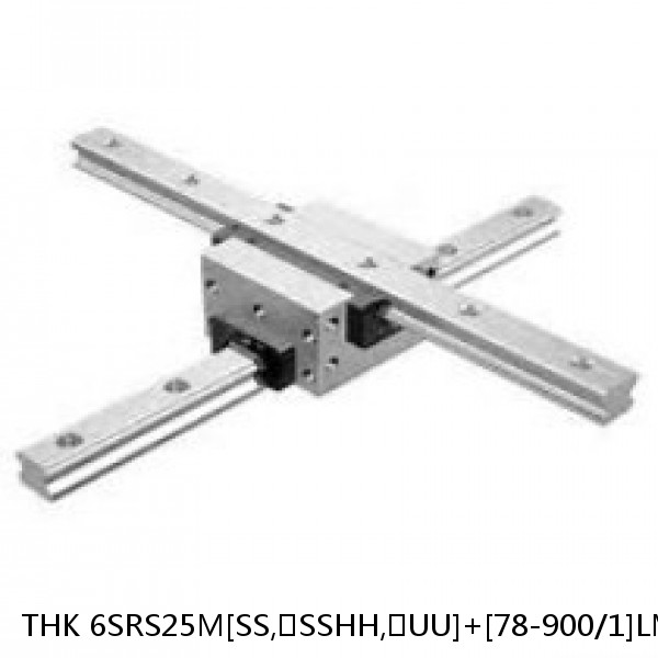 6SRS25M[SS,​SSHH,​UU]+[78-900/1]LM THK Miniature Linear Guide Caged Ball SRS Series