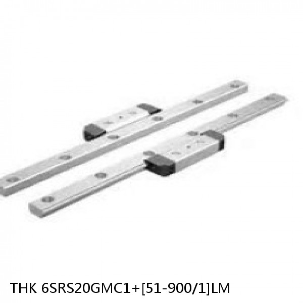 6SRS20GMC1+[51-900/1]LM THK Miniature Linear Guide Full Ball SRS-G Accuracy and Preload Selectable