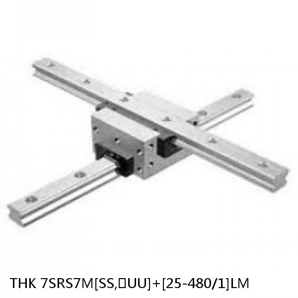 7SRS7M[SS,​UU]+[25-480/1]LM THK Miniature Linear Guide Caged Ball SRS Series