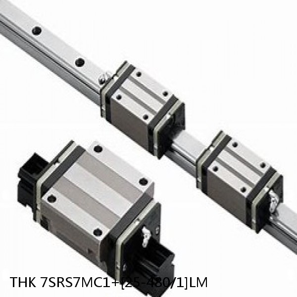 7SRS7MC1+[25-480/1]LM THK Miniature Linear Guide Caged Ball SRS Series