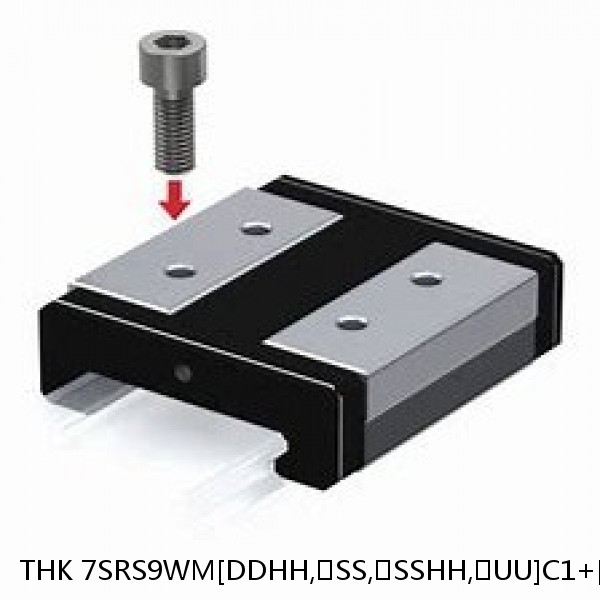 7SRS9WM[DDHH,​SS,​SSHH,​UU]C1+[40-1000/1]LM THK Miniature Linear Guide Caged Ball SRS Series