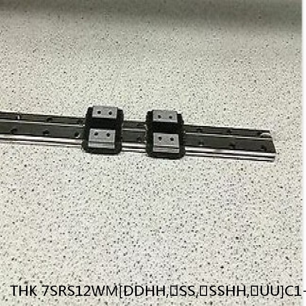 7SRS12WM[DDHH,​SS,​SSHH,​UU]C1+[53-1000/1]LM THK Miniature Linear Guide Caged Ball SRS Series