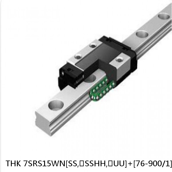 7SRS15WN[SS,​SSHH,​UU]+[76-900/1]LM THK Miniature Linear Guide Caged Ball SRS Series