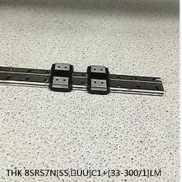 8SRS7N[SS,​UU]C1+[33-300/1]LM THK Miniature Linear Guide Caged Ball SRS Series