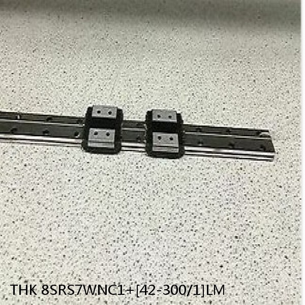 8SRS7WNC1+[42-300/1]LM THK Miniature Linear Guide Caged Ball SRS Series