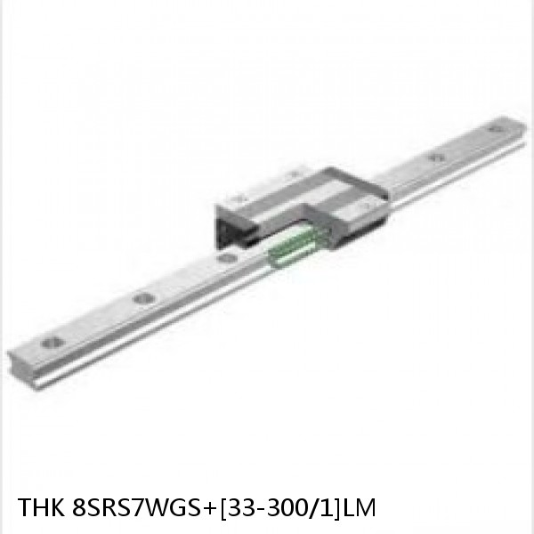 8SRS7WGS+[33-300/1]LM THK Miniature Linear Guide Full Ball SRS-G Accuracy and Preload Selectable