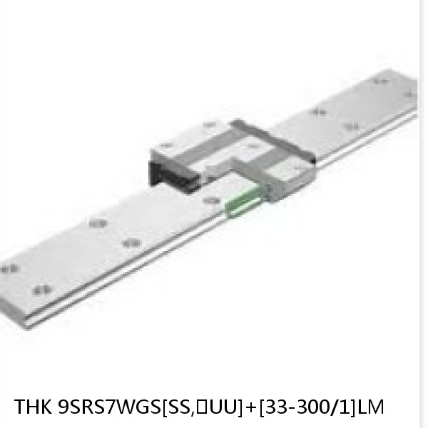 9SRS7WGS[SS,​UU]+[33-300/1]LM THK Miniature Linear Guide Full Ball SRS-G Accuracy and Preload Selectable