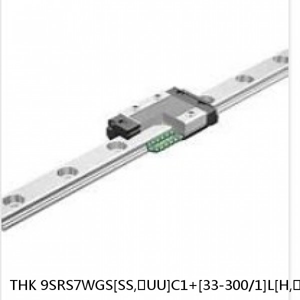 9SRS7WGS[SS,​UU]C1+[33-300/1]L[H,​P]M THK Miniature Linear Guide Full Ball SRS-G Accuracy and Preload Selectable