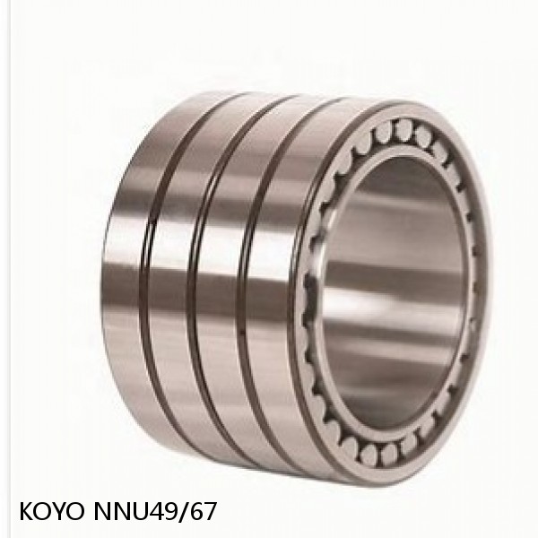 NNU49/67 KOYO Double-row cylindrical roller bearings