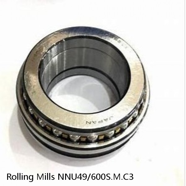 NNU49/600S.M.C3 Rolling Mills Sealed spherical roller bearings continuous casting plants