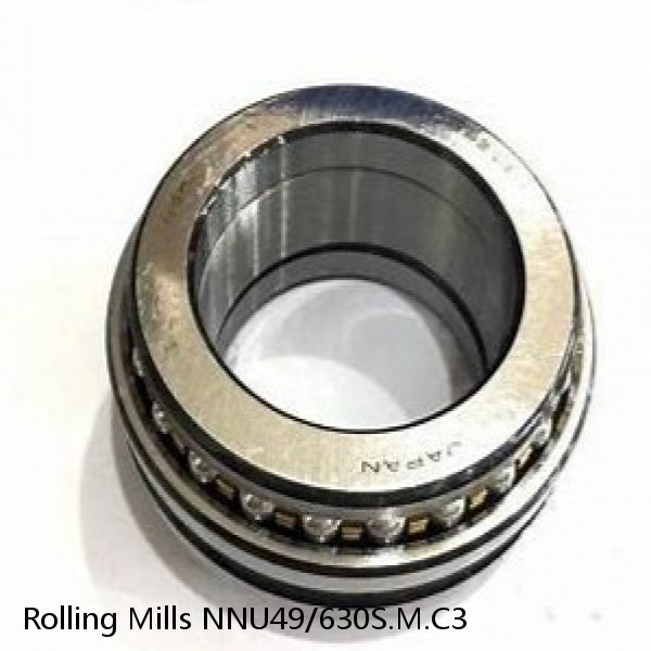 NNU49/630S.M.C3 Rolling Mills Sealed spherical roller bearings continuous casting plants